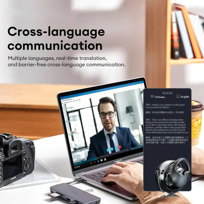 AI Translation T26  Pro MAX Wireless Bluetooth Earbuds